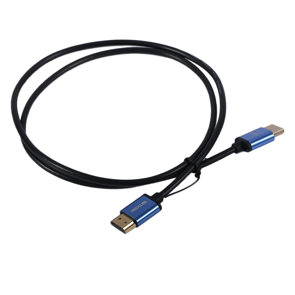 1 м/3 м/5 м/10 м супер длинный алюминиевый сплав HDMI кабель папа-папа супер высокоскоростной HDMI кабель Ethernet 3D 4K черный
