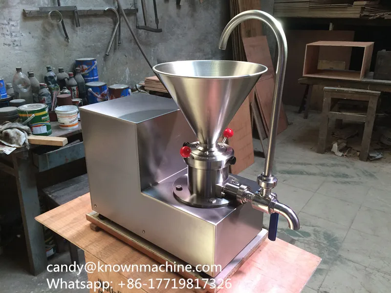 JMS60 peanut butter making machine india colloid mill paste processing equipment price