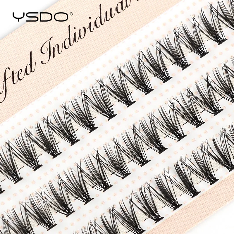 YSDO Eyelash Extension 5/10/20/30/50 Boxes Individual Lashes Makeup C Curl False Eyelashes In Bulk 20D Cluster Lashes
