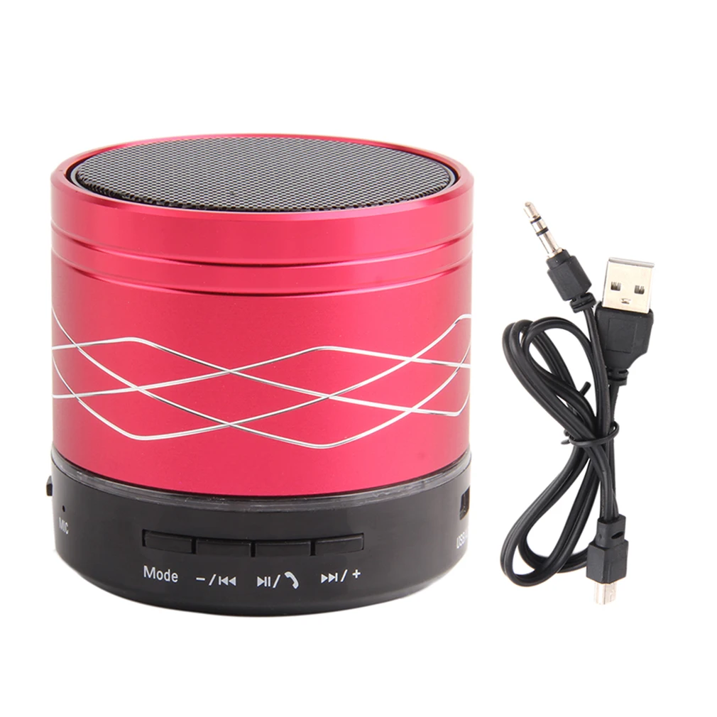 SA20 red Беспроводной Bluetooth мини Hifi стерео динамик для мобильных телефонов MP3 ПК планшетов - Color: SA20 red