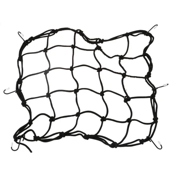 

Premium Bike Bungee Cargo Net - X-thick Cord - 6 Hooks