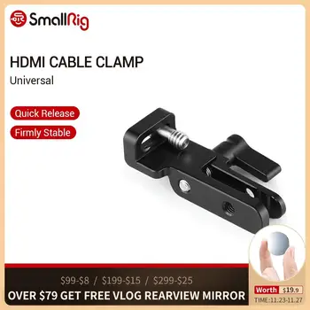 

SmallRig HDMI Cable Clamp for Nikon Z6/Z7 Camera L-Bracket L Plate HDMI Cable Protection Clamp Mount -2259