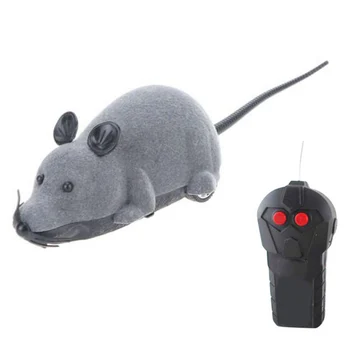 

Wireless Remote Control Electric Rat Mouse for Pet Cat Kitten Playing Funny Pet Products Cat Toys TB Sale