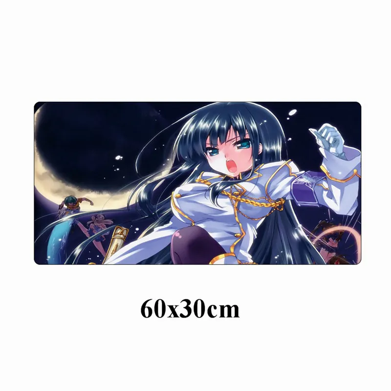 Большой Школьный DXD 60x30 см аниме коврик для мыши Otaku XXL сексуальная девушка игровой коврик для мыши фиксирующий край резиновый прочный компьютерный стол коврик - Color: Pink