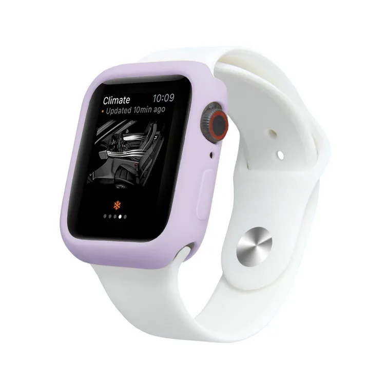 Ремешок для Apple Watch, 4 ремешка, 44 мм, 40 мм, 5, 3, iWatch, 42 мм, 38 мм, бампер, защита экрана, устойчивый к царапинам, противоударный чехол