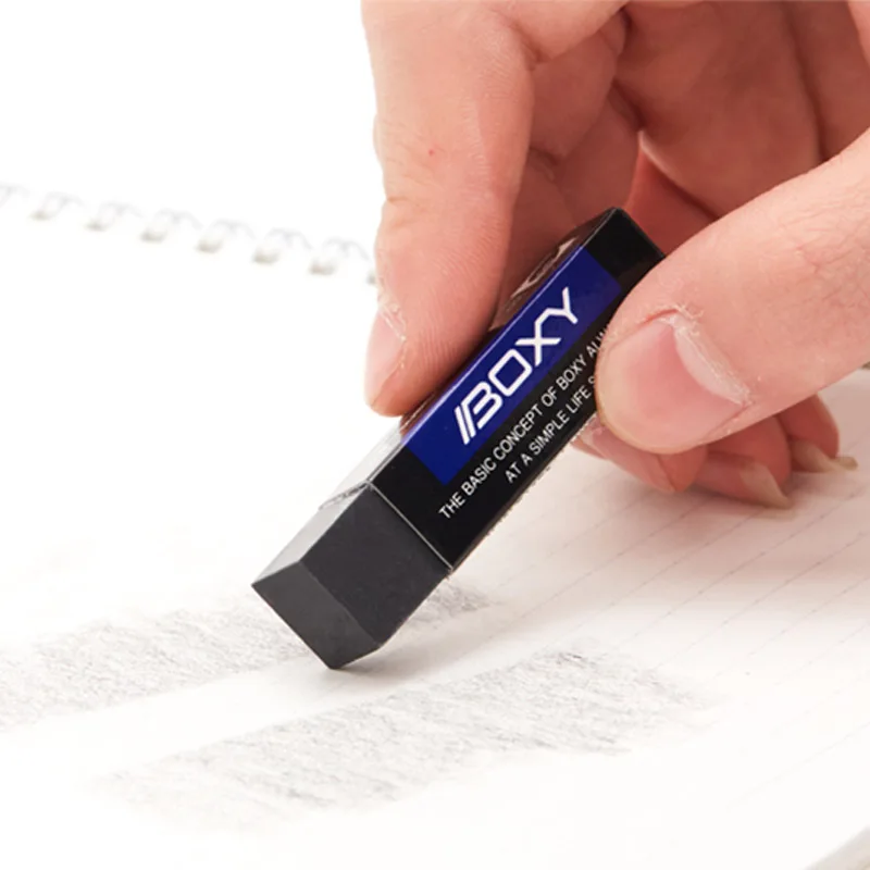 1PCS Japan UNI Black Eraser EP-60BX Student Drawing Office Rubber Brick Stationery Supplies 58x13x13mm