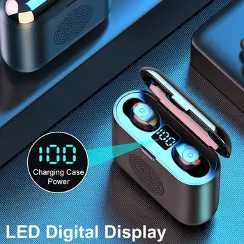 

TWS Mini Bluetooth Earphone 5.0 Touch Sports Stereo Wireless Headset Noise Reduction Surround Sound Speaker for iphone