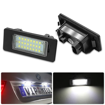 

2pcs Car LED Number License Plate Light For BMW E39 M5 E70 E71 X5 X6 E60 M5 E90 E92 E93 M3 E88 E82 car Exterior Accessories