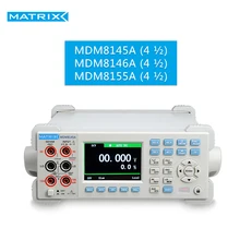 Digital Multimeter Bench High Precision 4½~5½ digit with capacitance measurement MDM-8145A 8146A 8155A MATRIX