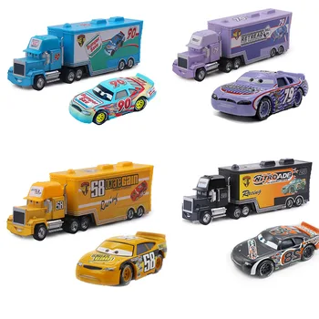 

Disney Pixar Cars 2 3 Lighting McQueen Diecast Set Metal Alloy Car Birthday Gift Educational Toys For Children Boy