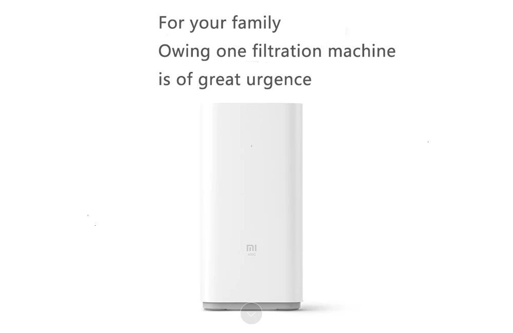 Mi Water Purifier MR424 RO reverse osmosis filtration Counter Top Pkrlo