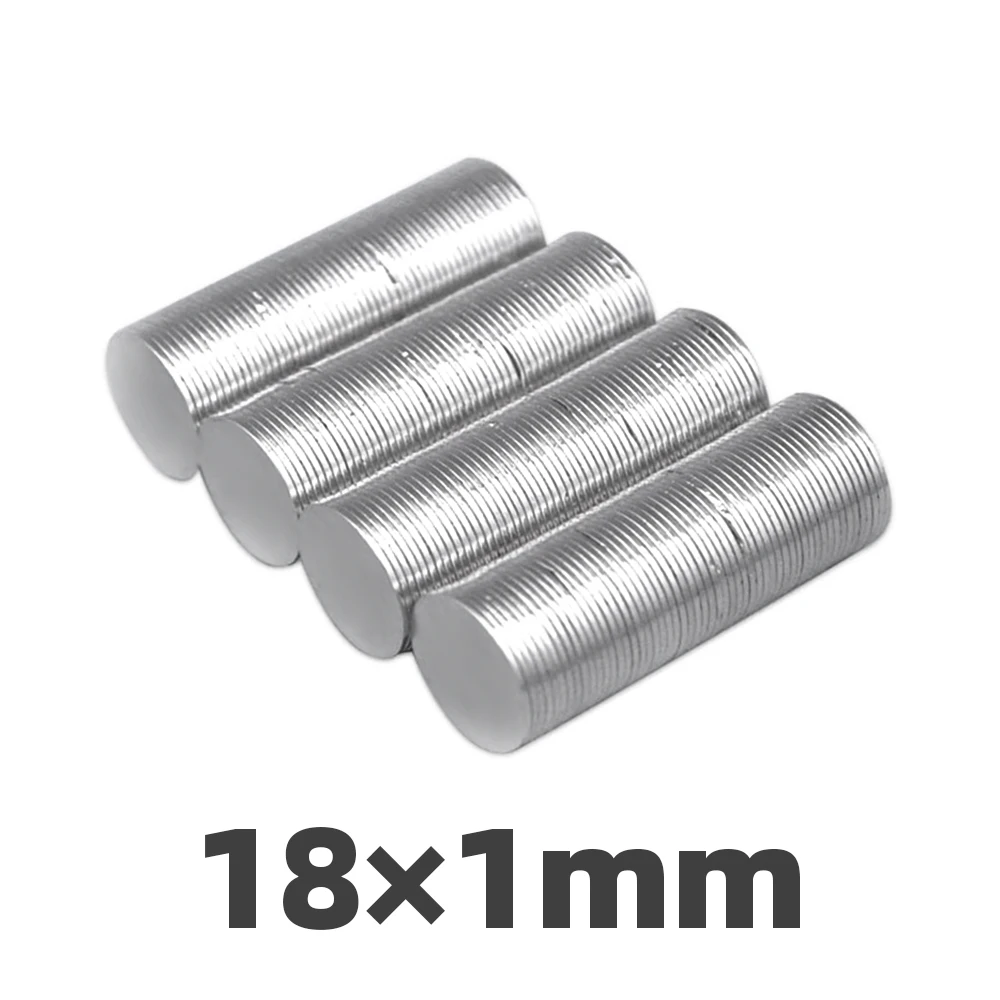 aidiy 5/10/30 pieces18x1mm permanent magnet small round super strong powerful magnets neodymium magnet 18*1mm