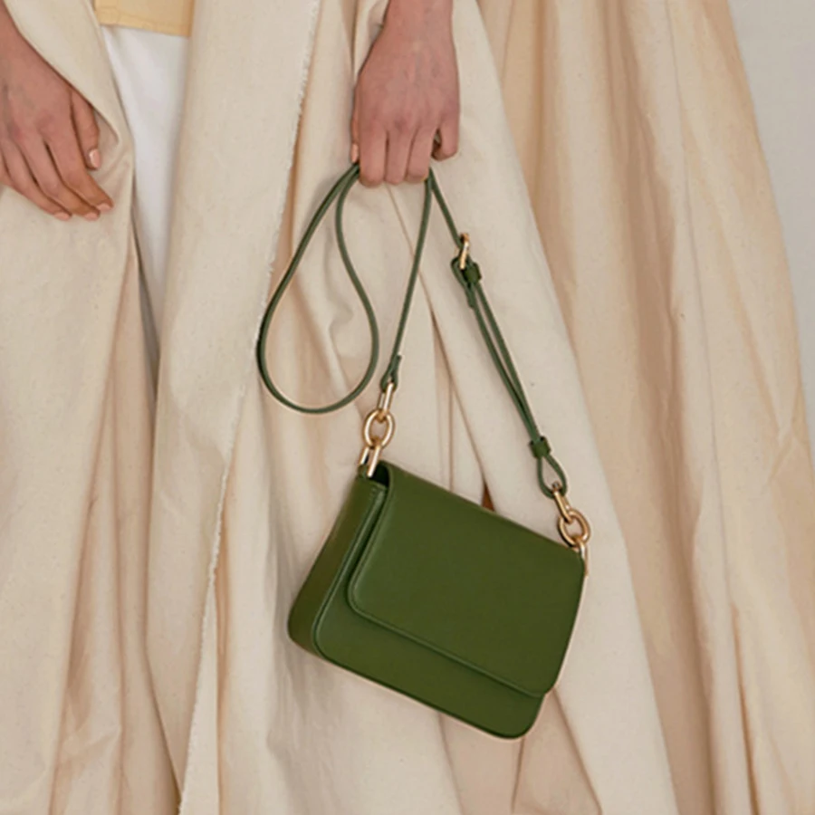

Simple Wild Pu Leather Small Square Bag For Ladies Multi-style Solid Messenger Bags Women Minimalist Wind Shoulder Bag 2019 New