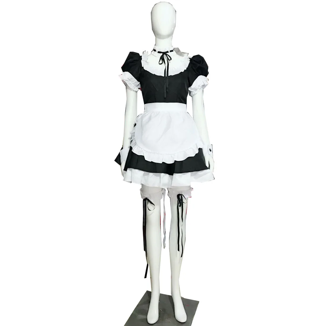 

2021 Custom Made Black and White Saber Maid Cosplay Costume From Fate Stay Night Cosplay Costumes