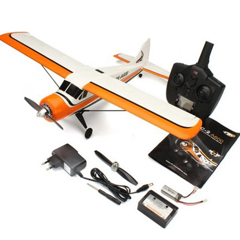 Wltoys Xk Dhc-2 A600 Rc Самолет Rtf 2,4G бесщеточный двигатель 3D/6G пульт дистанционного управления Самолет совместимая FUTABA S-Fhss самолет Rc планер