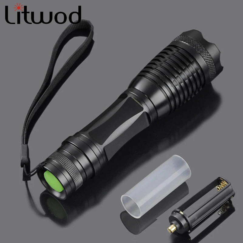 Litwod P73Z30 3200LM CREE XHP70.2 32 Вт Мощный тактический светодиодный фонарик с зумом для объектива 18650 батарея