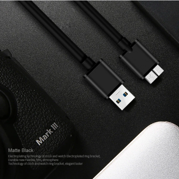 USB 3,0 кабель высокоскоростной USB type A Micro B кабель синхронизации данных для внешнего жесткого диска HDD samsung S5 Note3 USB данные HDD кабель