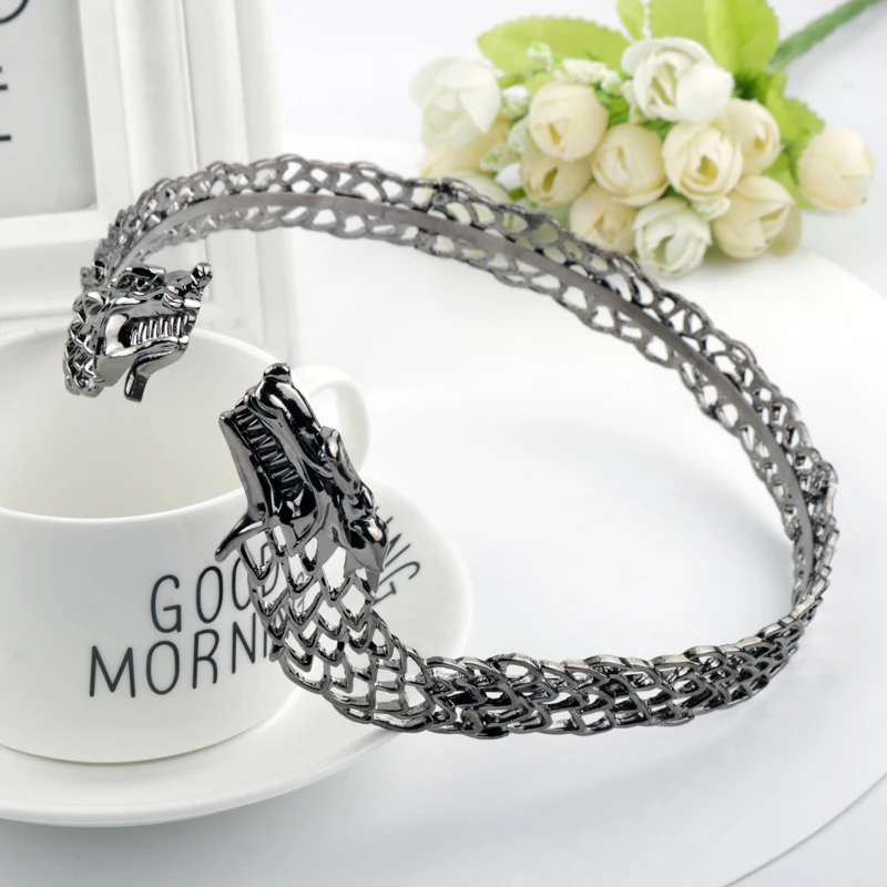 Movie Sansa Stark Queen Crown Cosplay Hair Accessories Hairbands Costumes Props Kitazakai Direwolf Headwear hair accessory,hair headdress,hair band crown