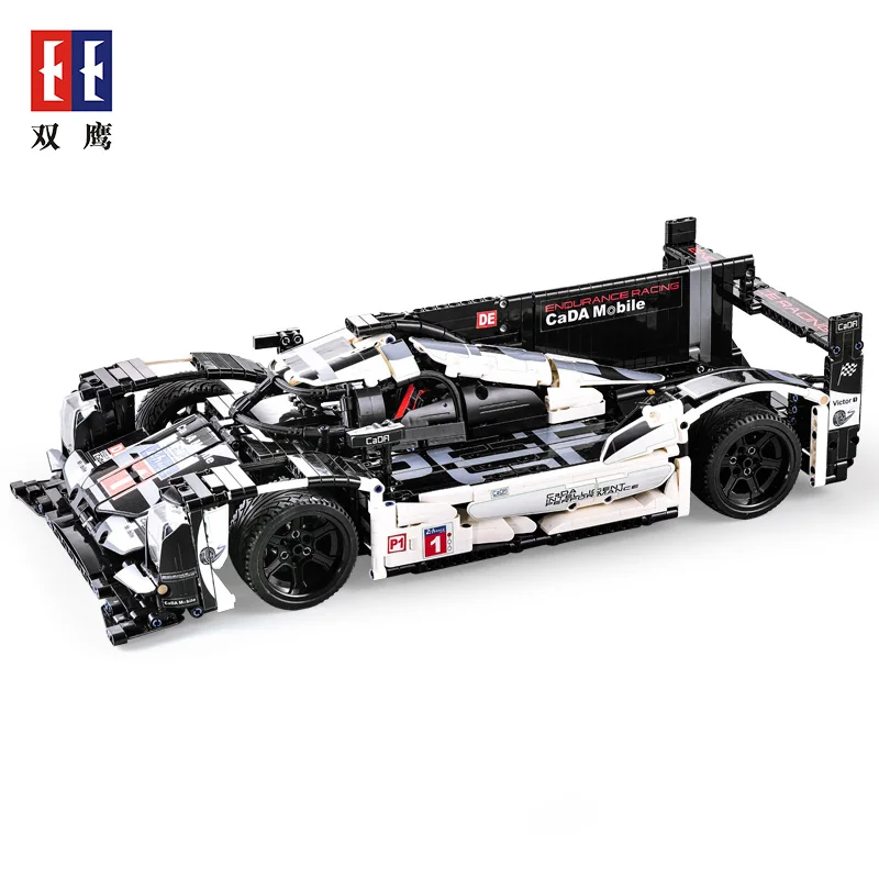 DHL CADA C61016 20086 Technic Серия по форме спортивного автомобиля Racing 919 MOC 42083 строительные блоки кирпичи игрушки для детей подарок цена: U