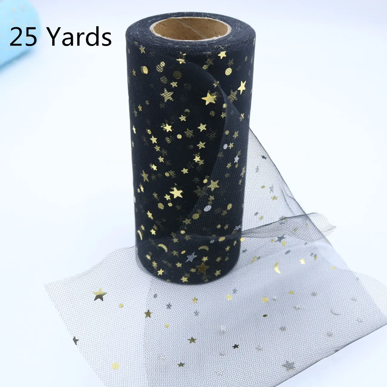 25Y Black 15 см 100 ярдов сетка тюль рулон DIY юбка-пачка подарочная упаковка на день рождения праздник в честь рождения ребенка, Рождество свадьба партия поставка спрос среди детей - Цвет: 25Y Black