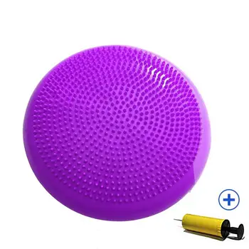 

Durable Inflatable Yoga Massage Ball Pad Sports Universal Gym Fitness Yoga Wobble Stability Balance Disc Pad Mat