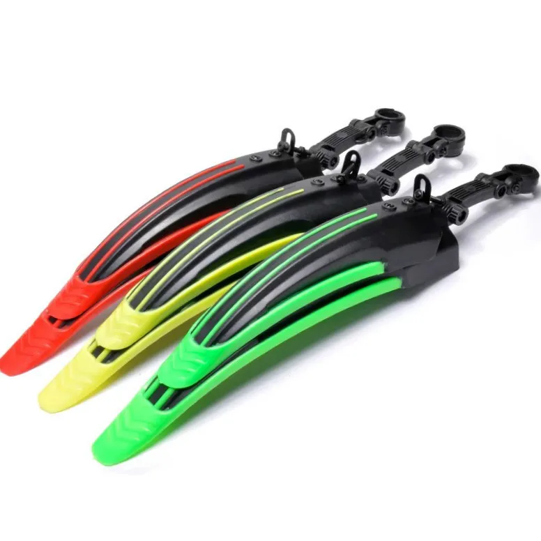 

2 Pcs Bicycle Fenders Mountain Bike Fenders Set Mudguards Bicycle Mudguard Wings for Bicycle Front and Rear Fenders