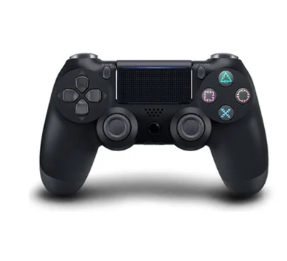 Bluetooth беспроводной/проводной джойстик для PS4 PS3 DualShock4 контроллер подходит для консоли mando для Playstation геймпад джойстик - Цвет: Wireless black