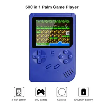 500 in 1 retro video game console handheld game handheld games console player progress save/load microsd card external