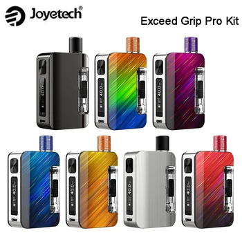 

Original Joyetech Exceed Grip Pro Kit 40W Built-in 1000mAh battery 2.6ml EZ Cartridge with EZ 0.4ohm Head Vaporizer Pod Kit