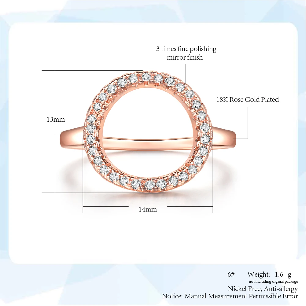 Gold Color Rings For Women All Size