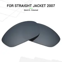 Mryok поляризованные Сменные линзы для солнцезащитных очков Оукли прямая куртка 2007 солнцезащитные очки черный IR