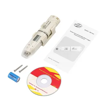 

BENETECH Humidity Temperature Data Logger Meter LCD Digital Auto USB Flash Disk Pen Type Recorder Thermometer