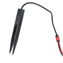 Щупы мультиметра тестер емкости ручка SMD тестовый провод зонда Пинцет LCR тестовый инструмент для Multimeter/Victor/FLUKE мультиметр