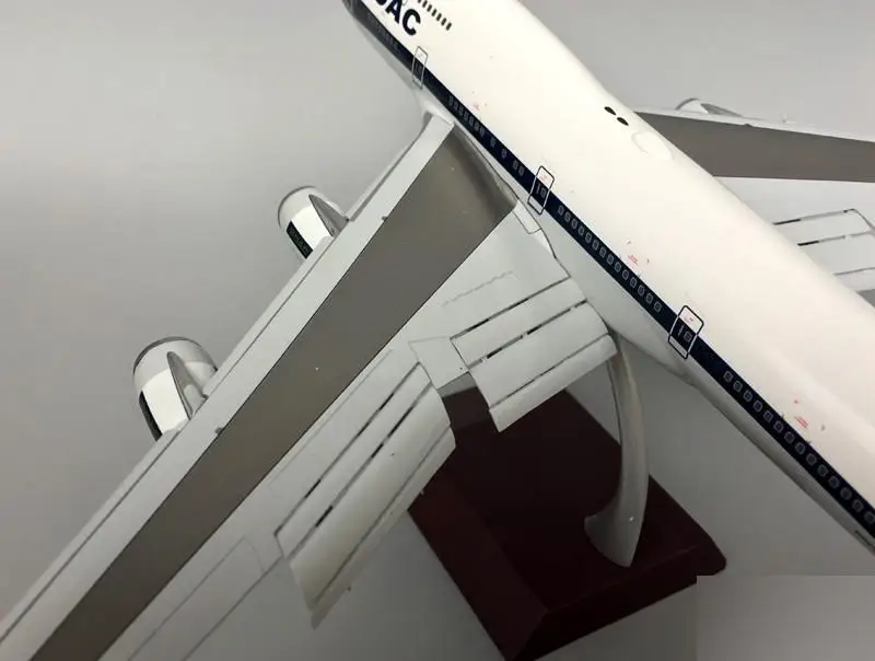 GeminiJets BRITISH AIRWAYS BOAC B747-400 G-BYGC 1/200 литье под давлением модель самолета
