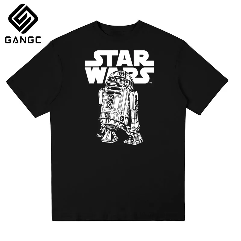 

Cotton Tee Men Darth Vader Heavy Metal printing Designer Funny T Shirts Short Sleeve Tee Creative fashion Star War t-shirts
