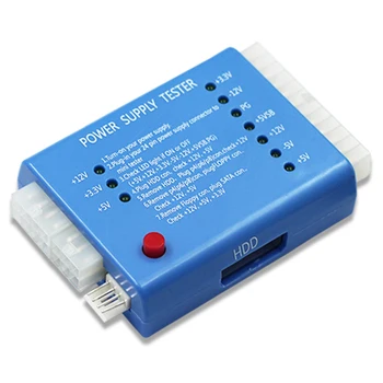 

Digital LCD Display PC Computer Power Supply Tester Checker ATX Measuring Diagnostic Tester Tools Power Supply Tester