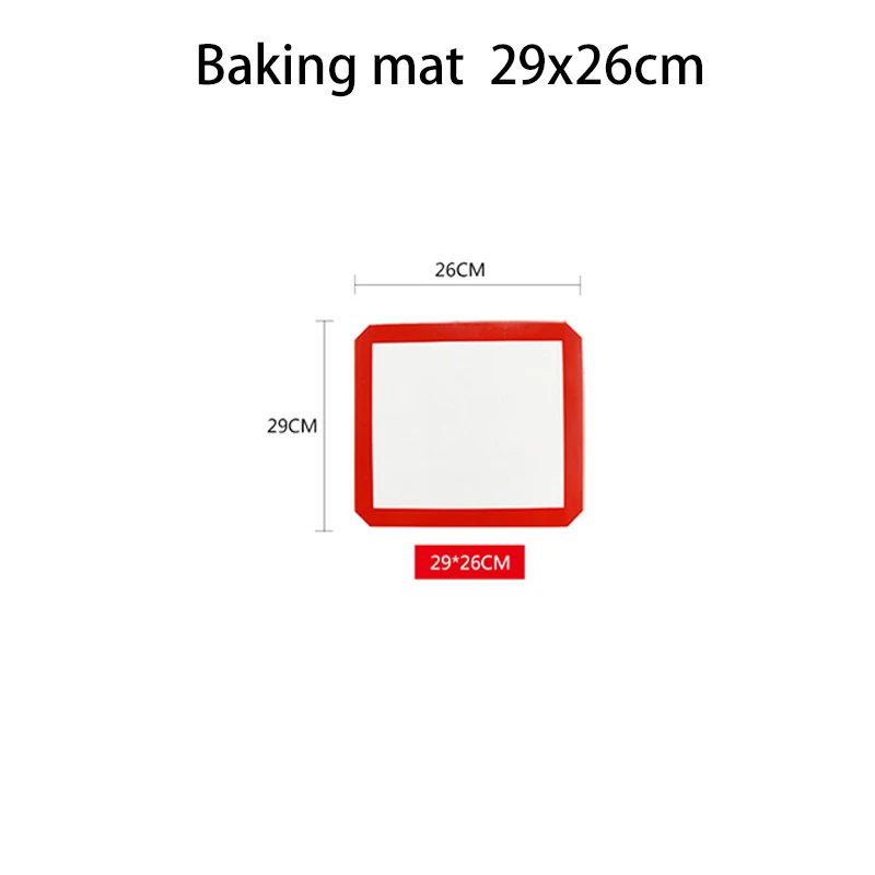 Silicone Baking Mat, Bake Pans Liners, Perfect for Macaron/Pastry/Cookie/Bun/Bread Making