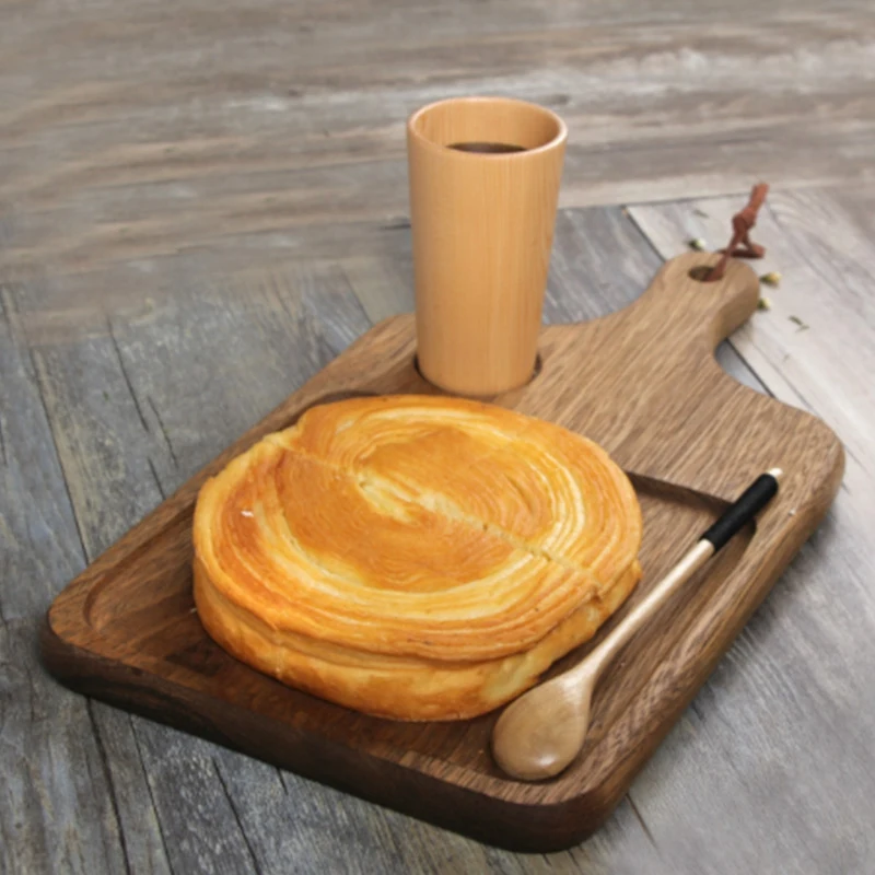 Промо акция! Zebrawood японский стиль деревянная макетная доска с рифленой
