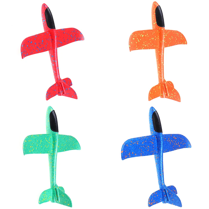 37 см EPP пена ручной бросок самолет Открытый Запуск планер самолет детский подарок игрушка интересные игрушки