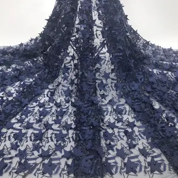 

FolaSade Graceful African French Tulle Lace Fabric With Beads Sequins Embroidery Net Lace For Nigerian Wedding Lace Fabric Wo435