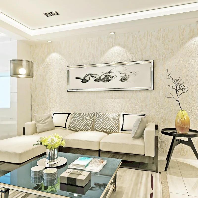 

Export Quality Modern Minimalist Diatom Style Mud Non-woven Wallpaper Living Room Bedroom Solid Color Plain Color Stereo Wall