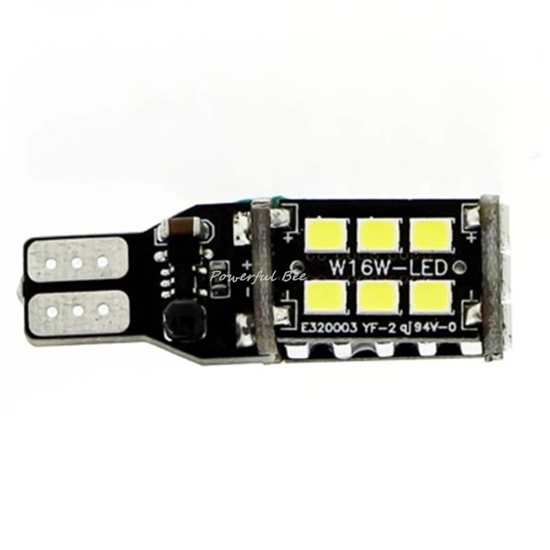 2 x CANBUS T15/ w16w 7 5 W Белый 2835SMD светодиодный автомобильный сигнал заднего хода