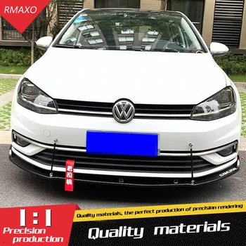 

For Volkswagen GOLF 7.5 Body kit spoiler 2014-2018 For GOLF Y ABS Rear lip rear spoiler front Bumper Diffuser Bumpers Protector