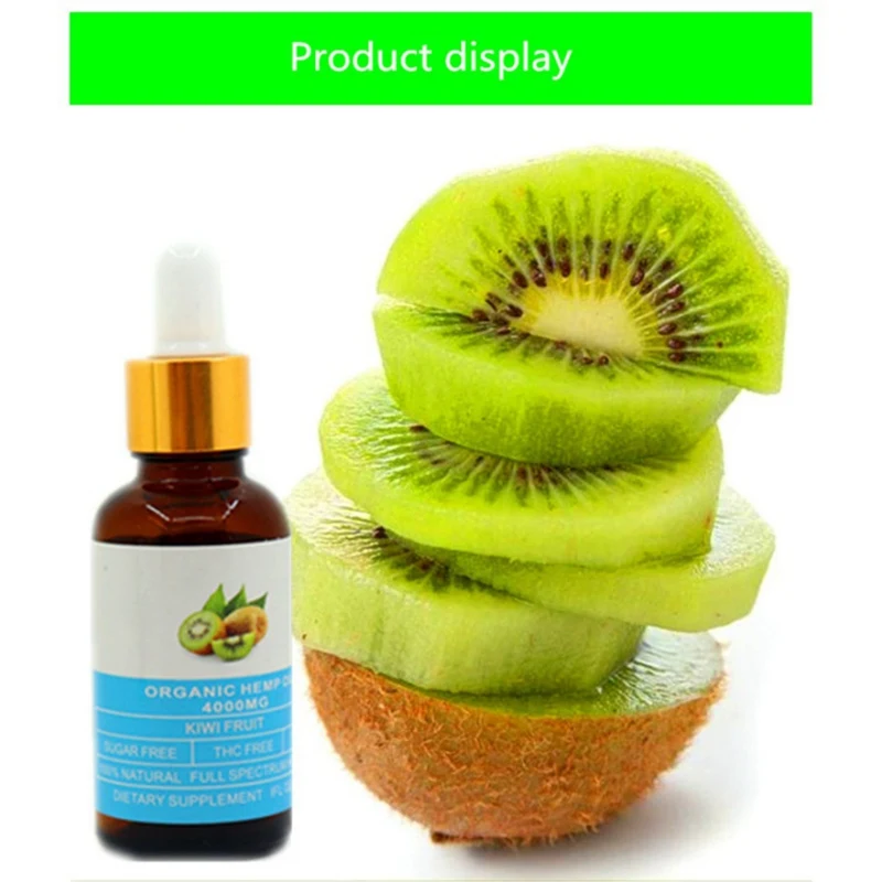 

Kiwi Fruit Organic Hemp Oil Massage Oil Soothes Pressure Pain Improve Sleeping Scraping Foot Bath Aromatherapy Oil