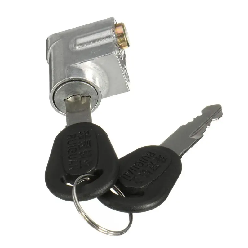 New E-Bike Motorcycle Scooter Battery Lock Lock Cylinder Lock + 2pckey Key DE