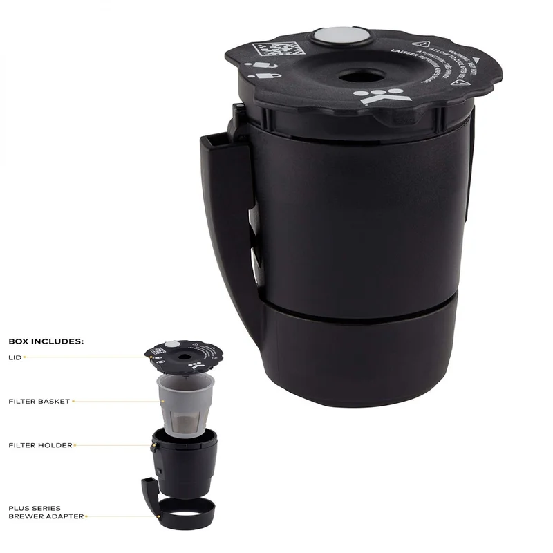 Reusable Coffee Capsule Filter for Keurig K-Cups, Refillable