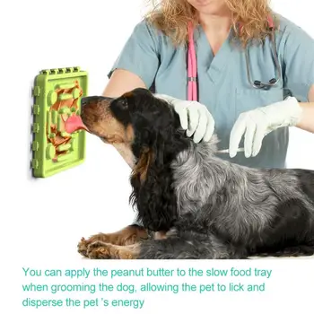 

1PC Pet Slow Food Bowl Dog Basin Dog Supplies Eating Dog Bowl Large Bowl Golden Retriever Large Dog Anti Choking Food Bowl