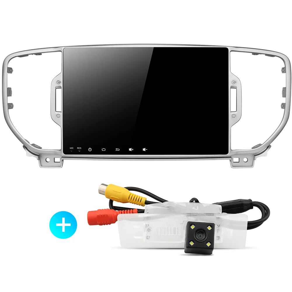 with rear camera 32G автомобильный dvd для KIA sportage kx5 с автомагнитолой стерео Мультимедийный Плеер навигация Android 9,0 wifi медиаплеер - Цвет: with rear camera