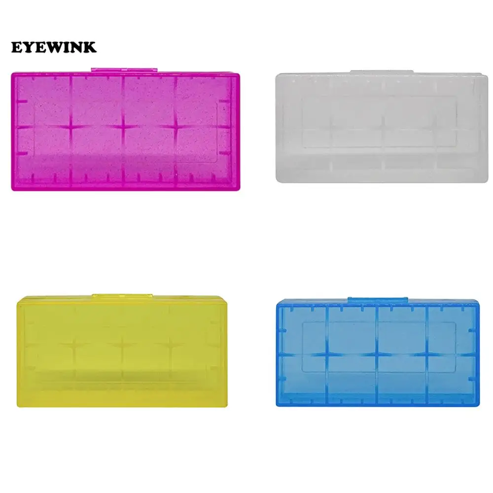 18650 Cr123a 16340 Battery Case Holder Box Storage Color Optional Blue