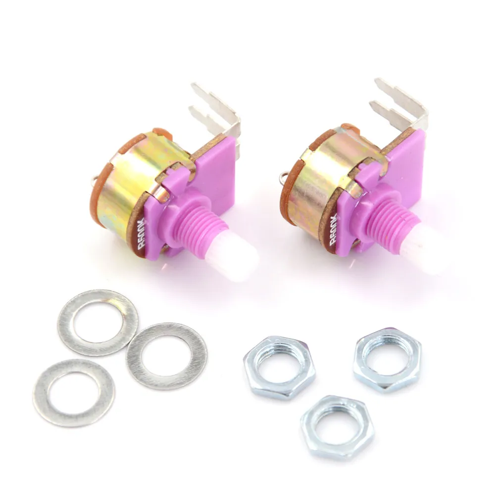 2pcs/lot Promotion Potentiometer WH149 Single Unit With Switch/ 500K Adjustable Resistance/ Electronic Component 15mm | Инструменты